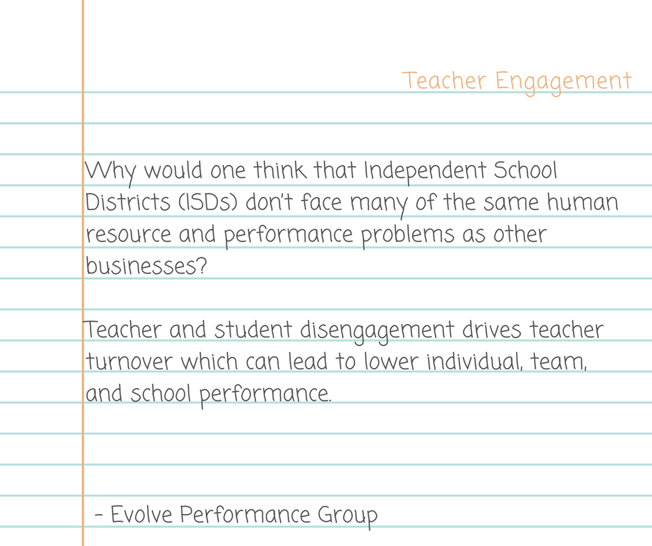 What’s Working: Teacher Engagement and Teacher Leadership